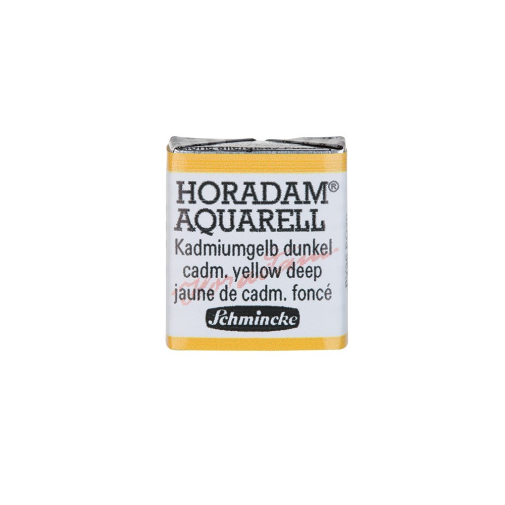 Schmincke Horadam Aquarell Artist Sulu Boya Cadmium Yellow Deep 1/2 Tab.