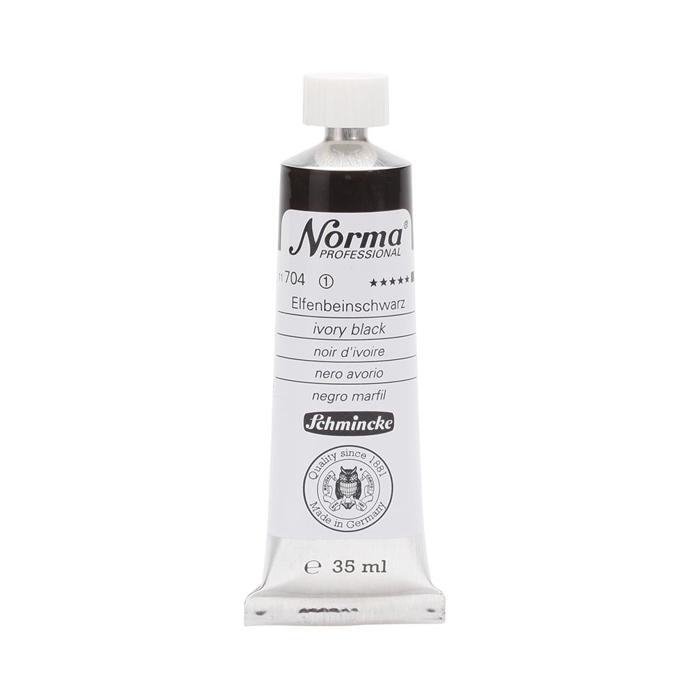 Schmincke Norma Profesyonel İvory Black 35 ml