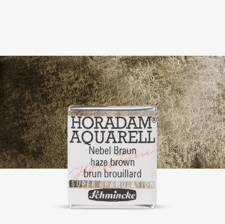 Schmincke Horadam Supergranulation Sulu Boya Haze Brown 1/2 Tab.