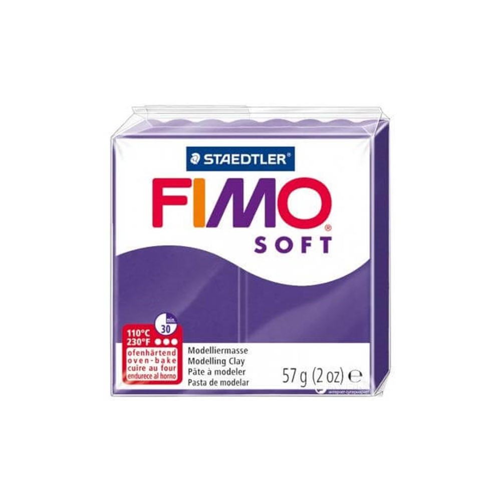 Fimo Soft Polimer Kil Mor 57 gr