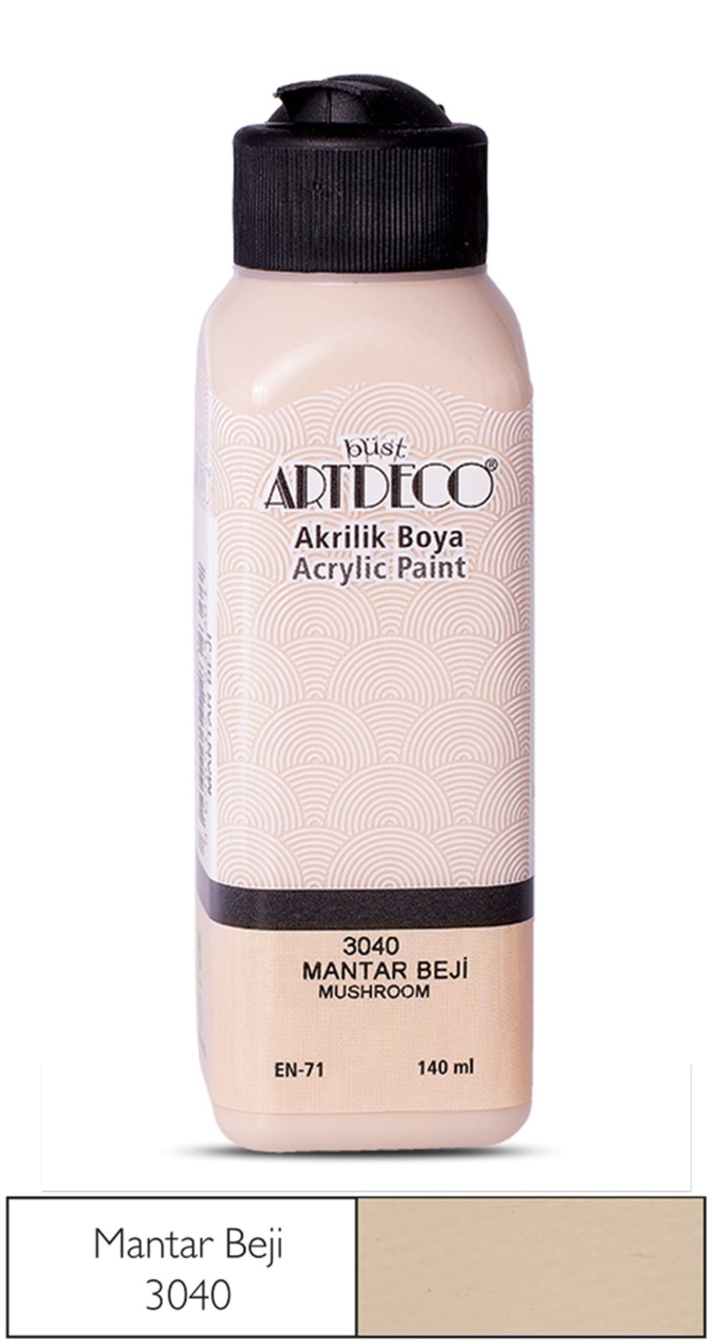 Artdeco Akrilik Boya 140 ml 3040 Mantar Beji