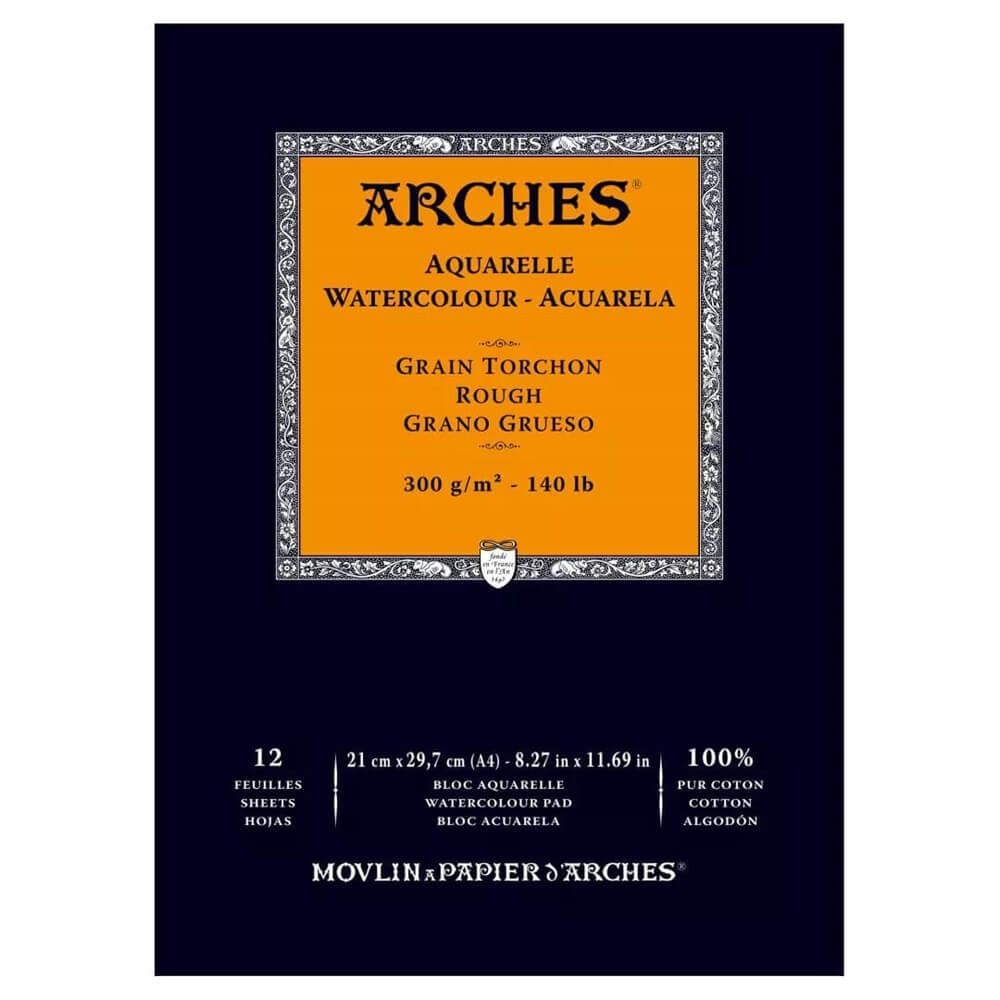 Arches S.Boya Blok 300Gr A4 12Yp N:1795101