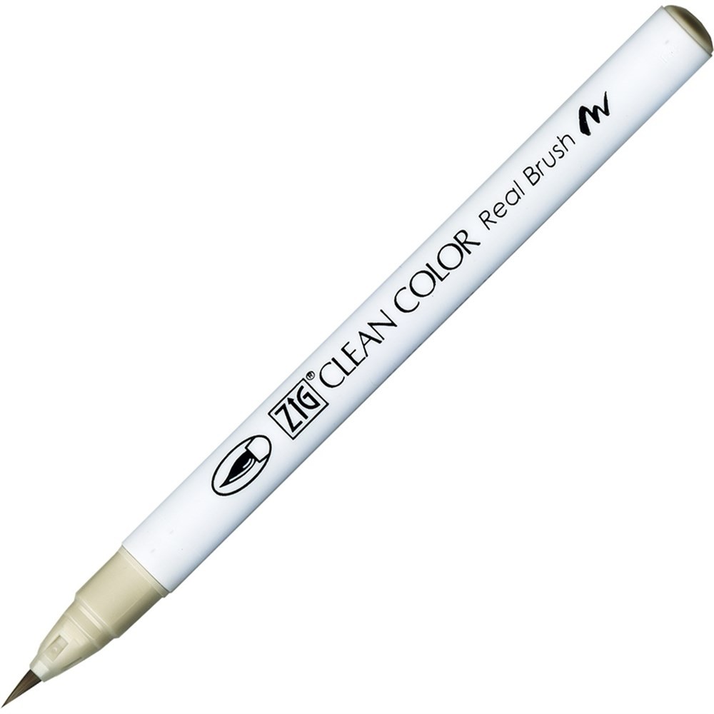 Zig Clean Color Real Brush Fırça Uçlu Marker Kalem 901 Gray Tint