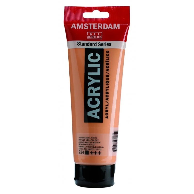 Talens Amsterdam Standard Akrilik Boya 120 ml 224 Naples Yellow Red