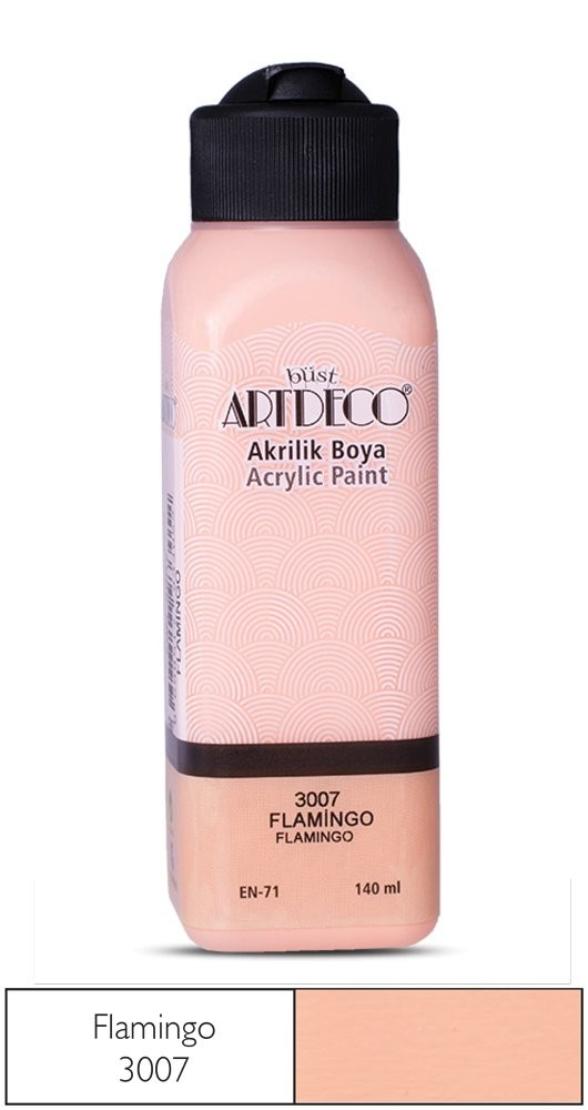 Artdeco Akrilik Boya 140 ml 3007 Flamingo