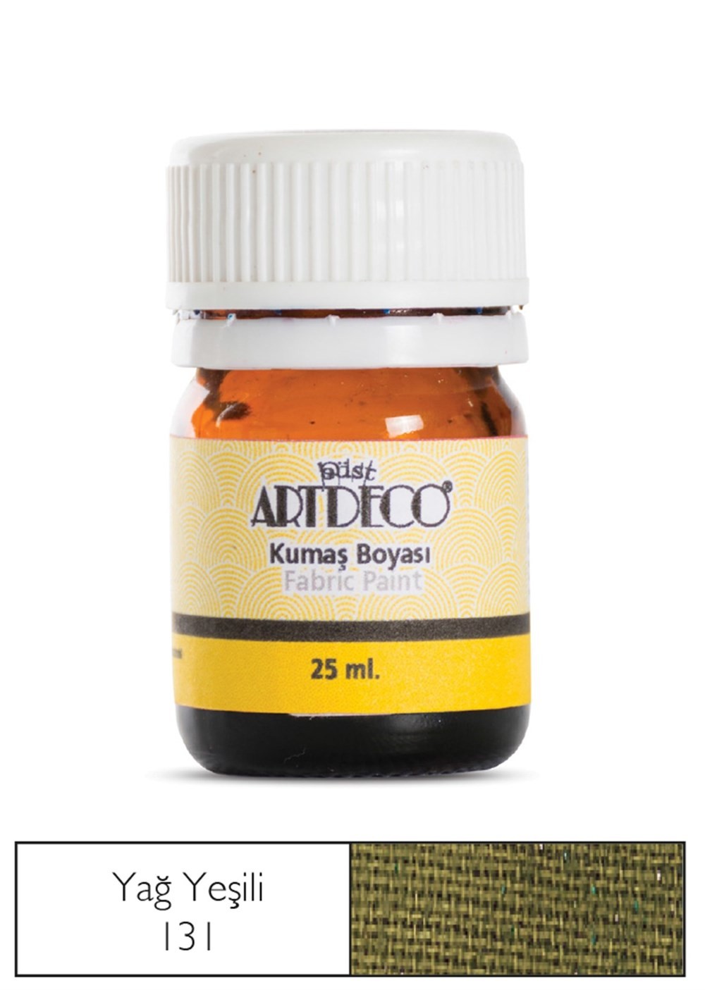 Artdeco Kumaş Boyası 25 ml 131 Oil Green / Yağ Yeşili