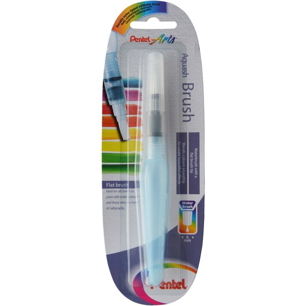 Pentel Su Hazneli Fırça Flat Medium 6 mm XFRH/1-MH