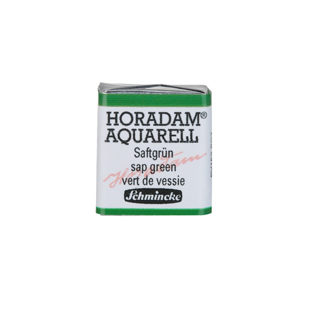 Schmincke Horadam Aquarell Artist Sulu Boya Sap Green 1/2 Tab.