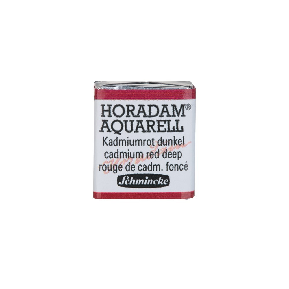 Schmincke Horadam Aquarell Artist Sulu Boya Cadmium Red Deep 1/2 Tab.