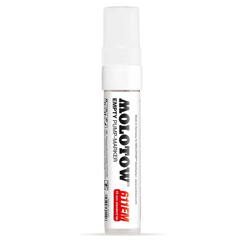 Molotow Empty Marker mm 611EM 15mm