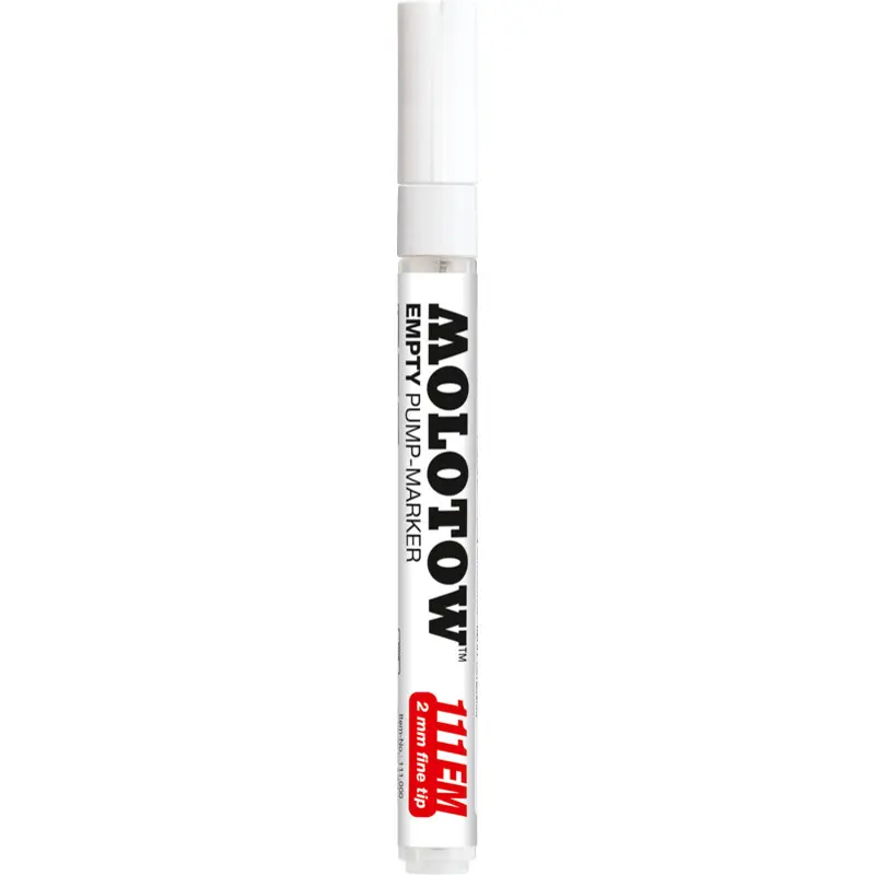 Molotow Empty Marker 2mm Em111 İnce Uç