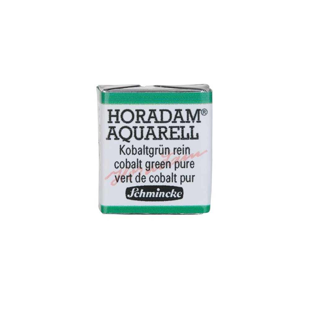 Schmincke Horadam Aquarell Artist Sulu Boya Cobalt Green Pure 1/2 Tab.