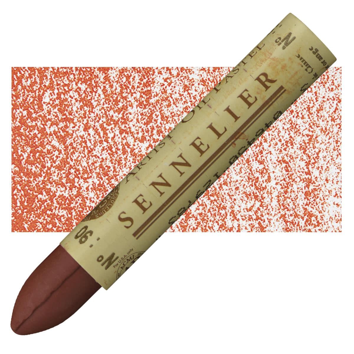Sennelier Oil Pastel Chinese Orange No:090