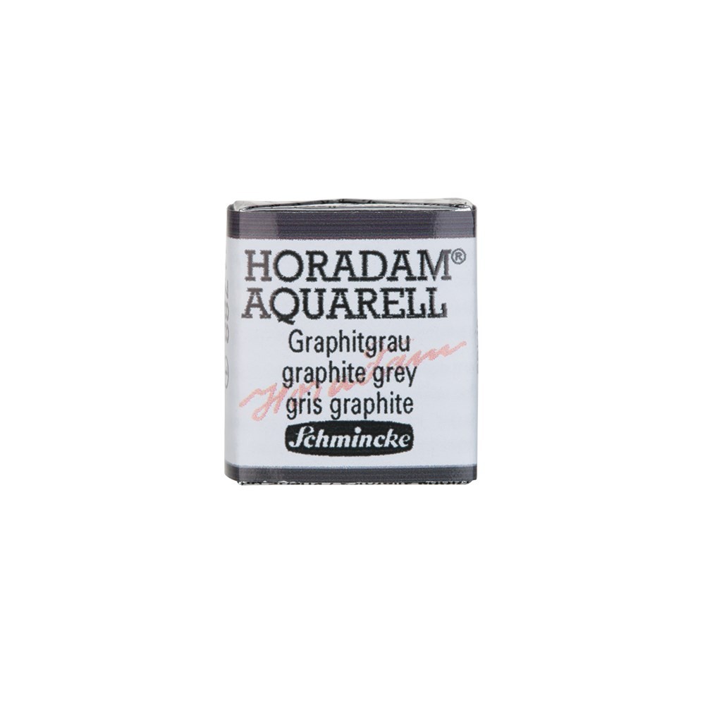 Schmincke Horadam Aquarell Artist Sulu Boya Graphite Grey 1/2 Tab.