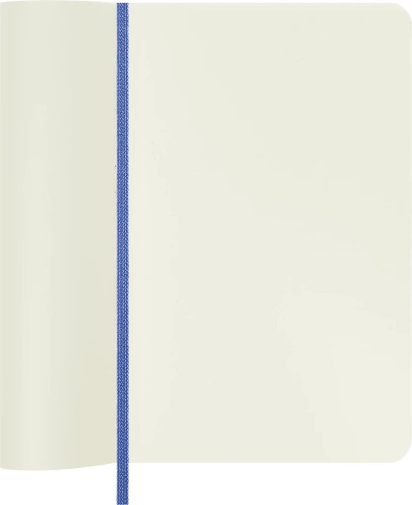 Moleskine Classic Yumuşak Kapak Çizgisiz Defter 13x21 192 Sayfa Ortanca Mavi