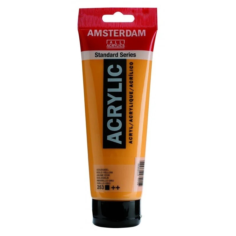 Talens Amsterdam Standard Akrilik Boya 120 ml 253 Gold Yellow