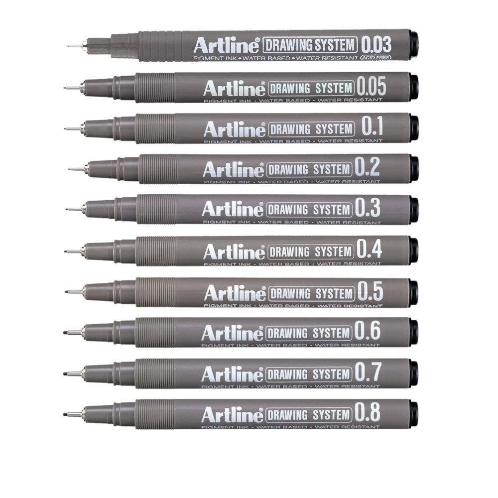 Artline Teknik Çizim Kalemi Seti 10'lu