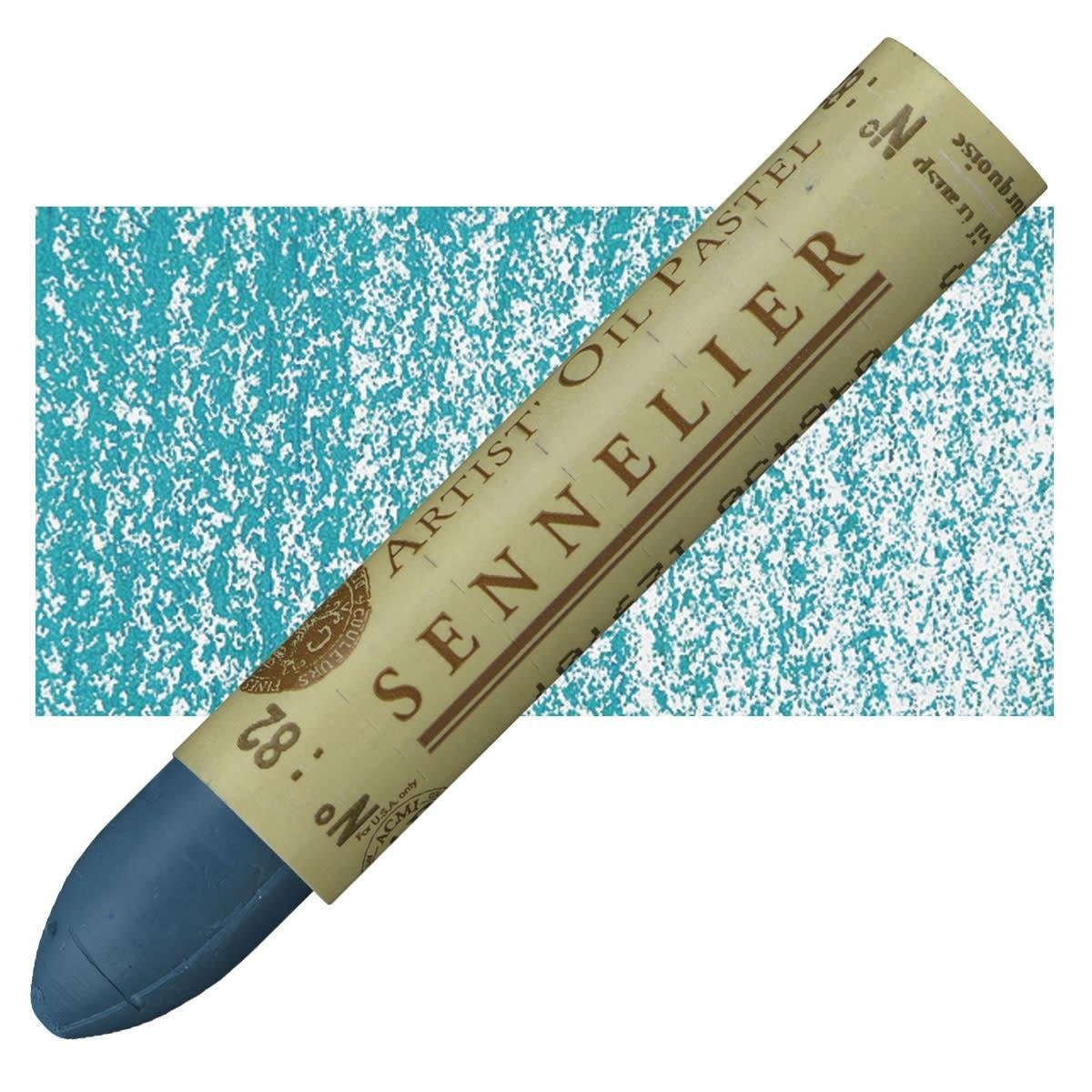 Sennelier Oil Pastel Bright Turquoise No:82