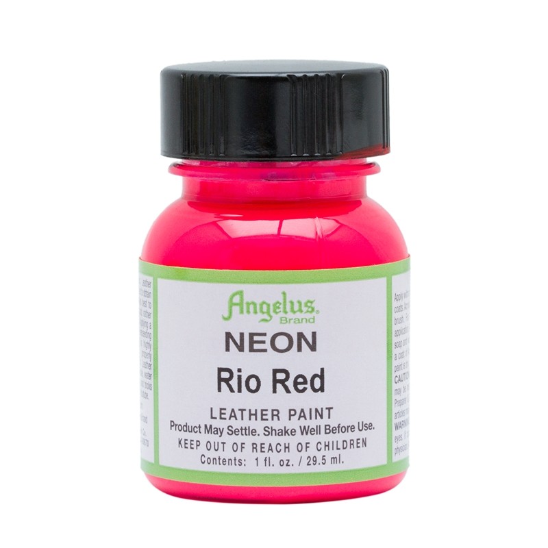 Angelus Deri Boyası 29.5 ml Neon Rio Red 120