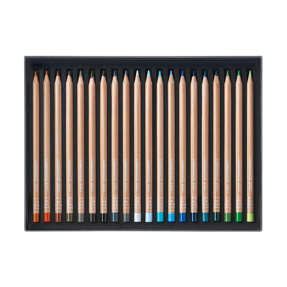 Caran d'Ache Luminance 6901 Kuru Boya Kalem Seti 40 Renk