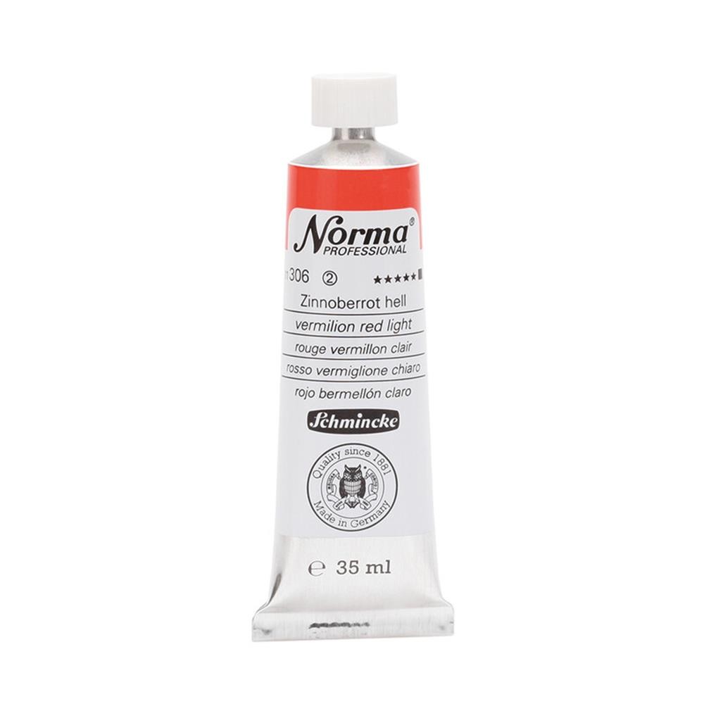 Schmincke Norma Profesyonel Vermilion Red Light 35 ml