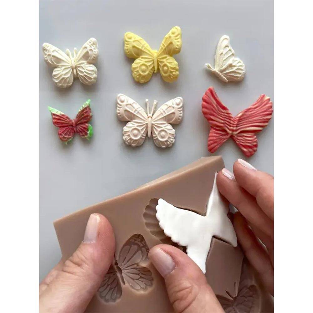 Smarta Silikon Kalıp Zarif Kelebekler SK1013100