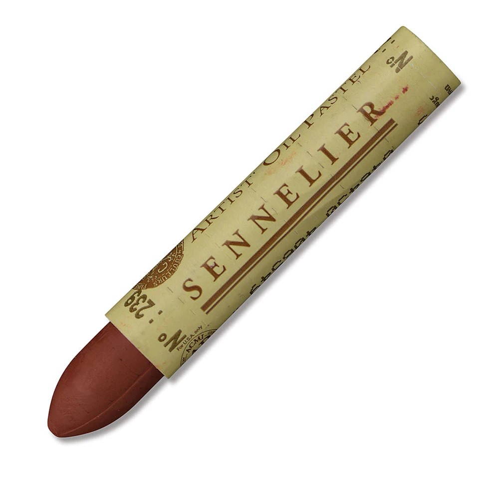 Sennelier Oil Pastel Red Brown No:239