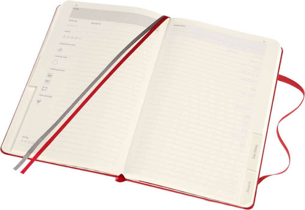 Moleskine Hobi Günlüğü Recipe Journal 13x21 cm 400 Sayfa