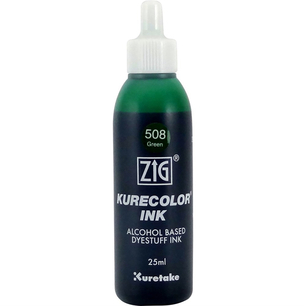 Zig Kurecolor Mürekkep 25 ml 508 Green