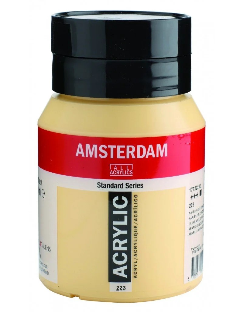 Talens Amsterdam Standard Akrilik Boya 500 ml 223 Naples Yellow Deep
