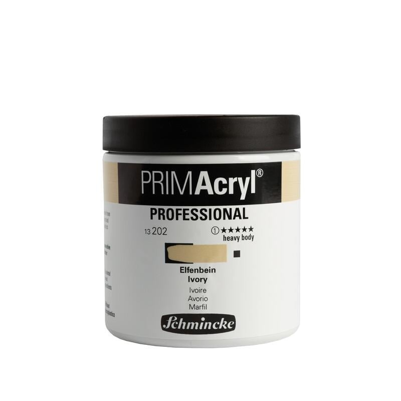 Schmincke Primacryl Artist Akrilik Boya 237 ml Seri 1 202 Ivory