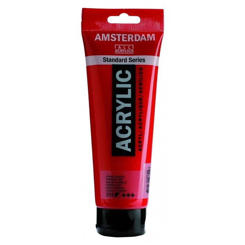 Talens Amsterdam Standard Akrilik Boya 120 ml 315 Pyrrole Red