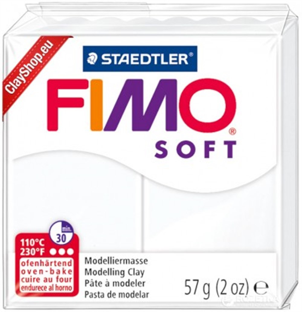 Fimo Soft Polimer Kil Beyaz 57 gr