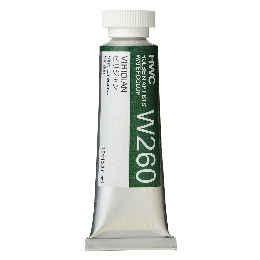 Holbein Watercolour Paint 15ml Viridian W260