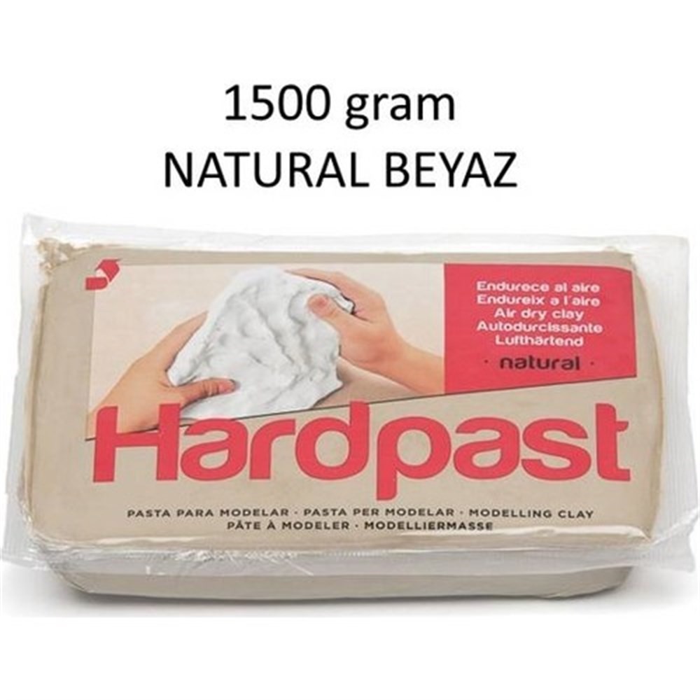 Bisbal Hardpast Seramik Hamuru 1,5kg Beyaz