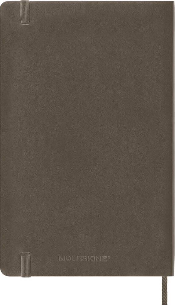 Moleskine Classic Yumuşak Kapak Çizgisiz Defter 13x21 192 Sayfa Toprak Kahve