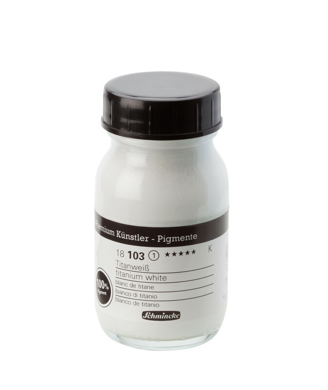 Schmincke Toz Pigment Titanium White 100 ml