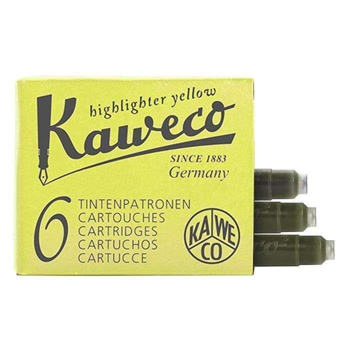 Kaweco Kartuş 6’lı Neon Sarı
