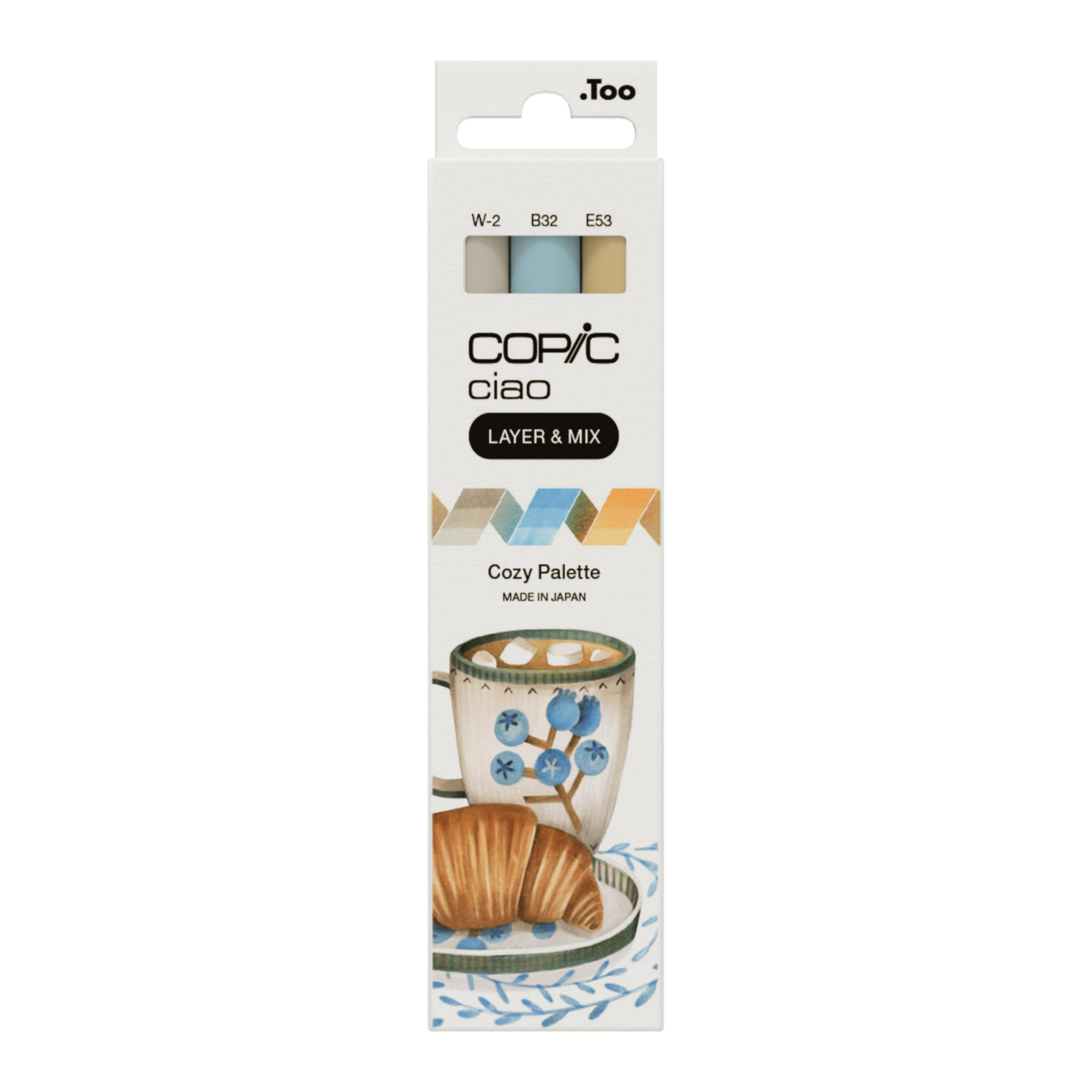 Copic Ciao 3'lü Layer Mix Set Cozy Palette