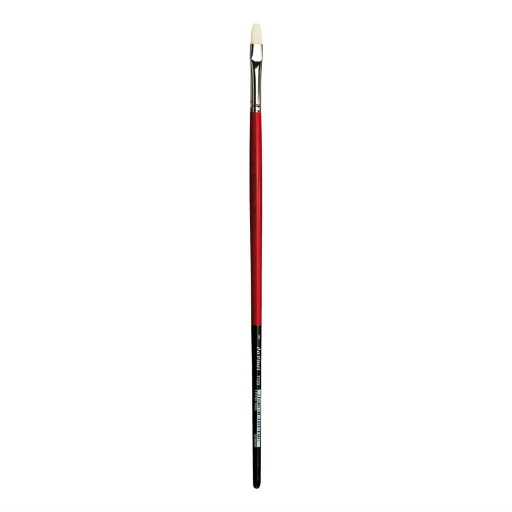 Da Vinci Maestro 2 Domuz Kılı Düz Akrilik Boya Ve Yağlı Boya Fırçası Seri 7123 No:4