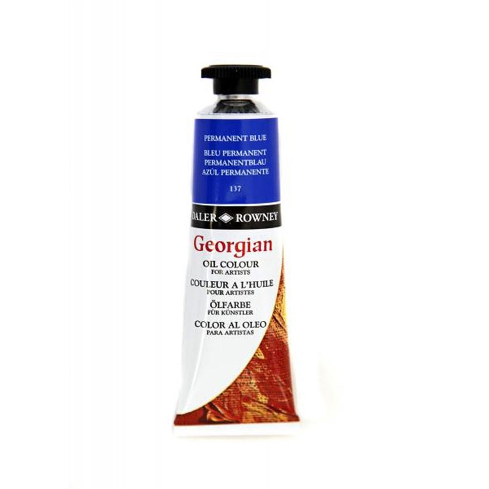 Daler Rowney Georgian Yağlı Boya 38 ml 137 Perm Blue