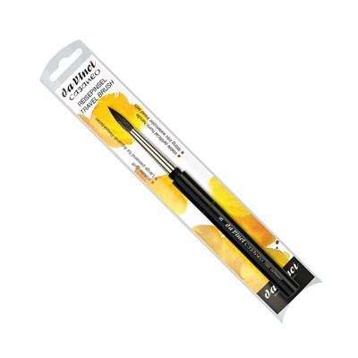 Da Vinci 1593Tp Seri Casaneo Water Colour Brush, Round, Extra Soft Synthetic Fibre No:8