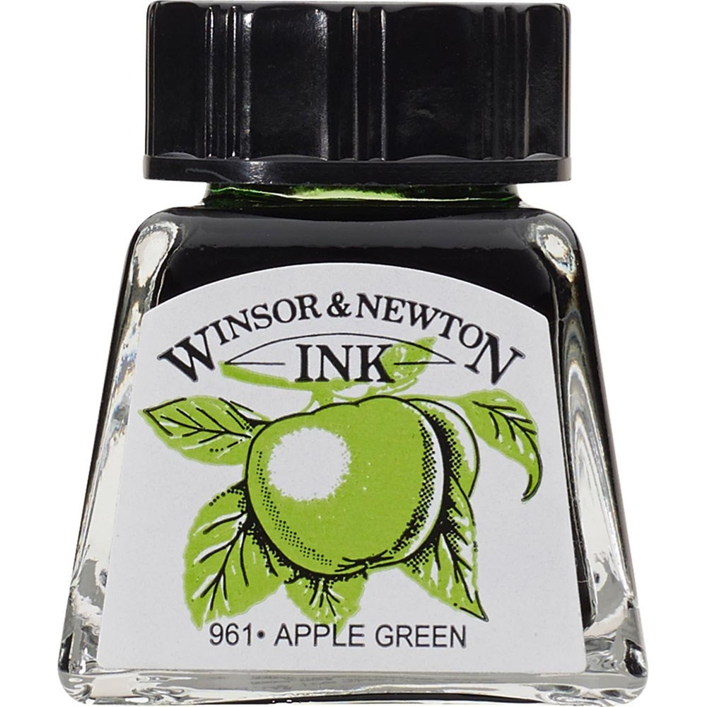 Winsor & Newton Çizim Mürekkebi 14ml Apple Green
