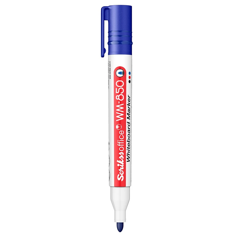 Scrikss Whiteboard Marker Kalem Mavi