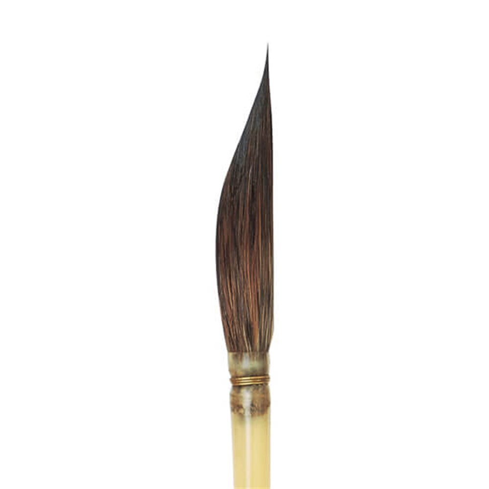 Da Vinci Kazan Sincap Kılı Yan Kesik Kılıç Çini Seramik Porselen Kestirme Fırçası Seri 604 No:9