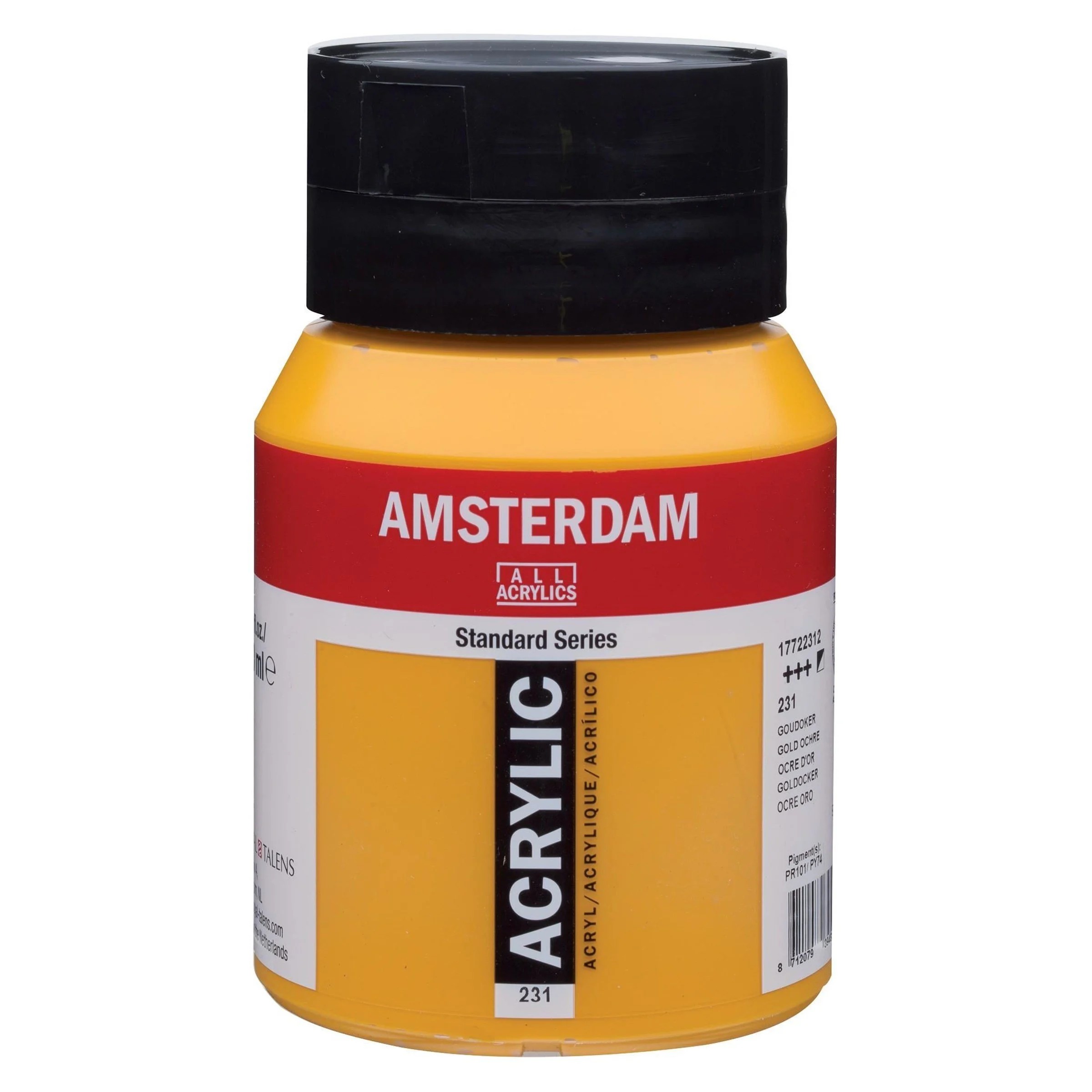 Talens Amsterdam Standard Akrilik Boya 500 ml 231 Gold Ochre