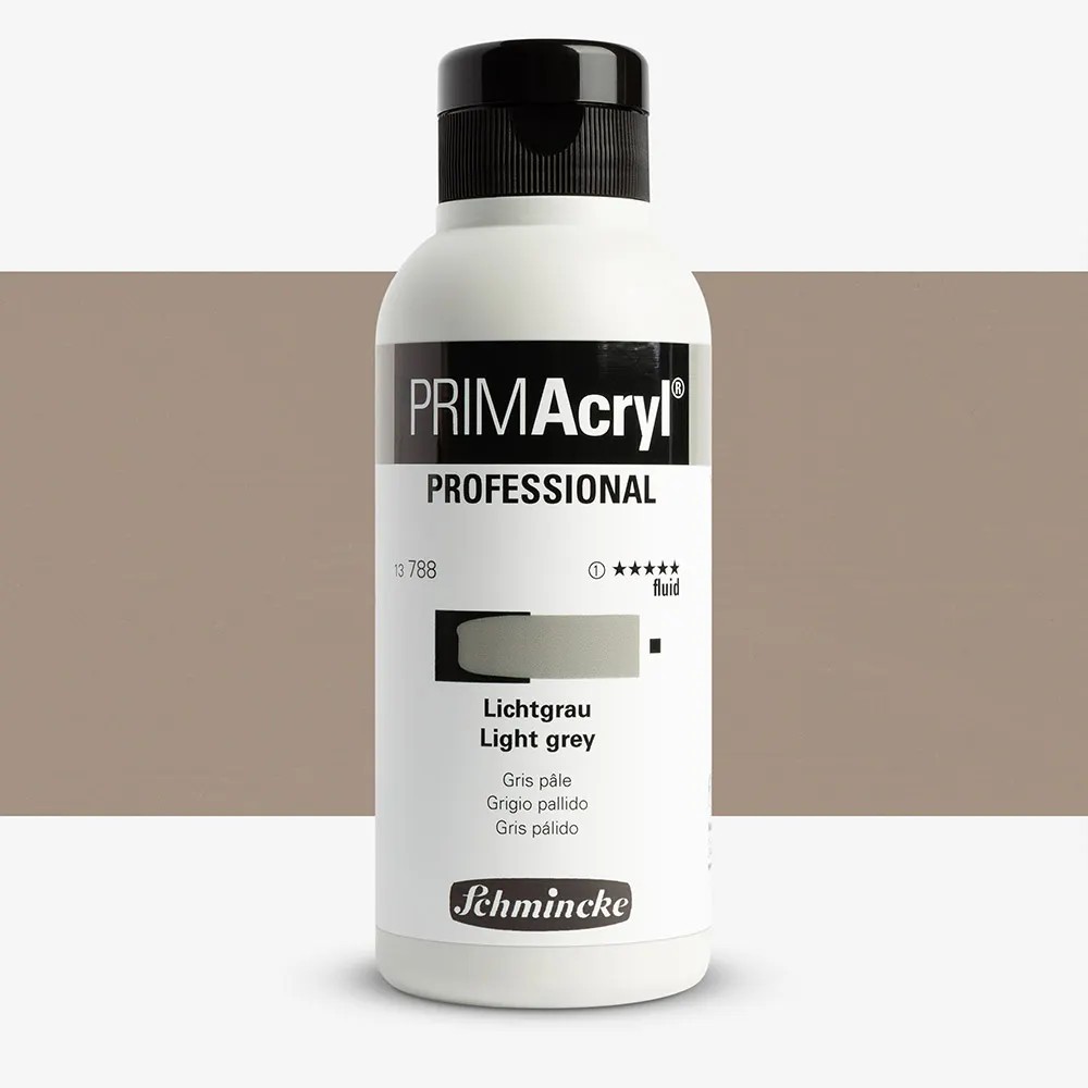 Schmincke Primacryl Artist Akrilik Boya 250 ml Seri 1 788 Light Grey Fluid