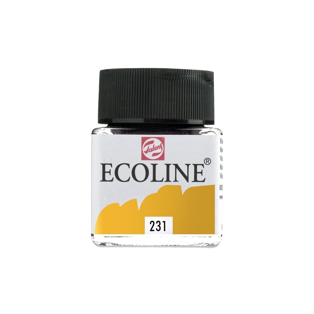 Talens Ecoline Sıvı Sulu Boya 30 ml 231 Gold Ochre