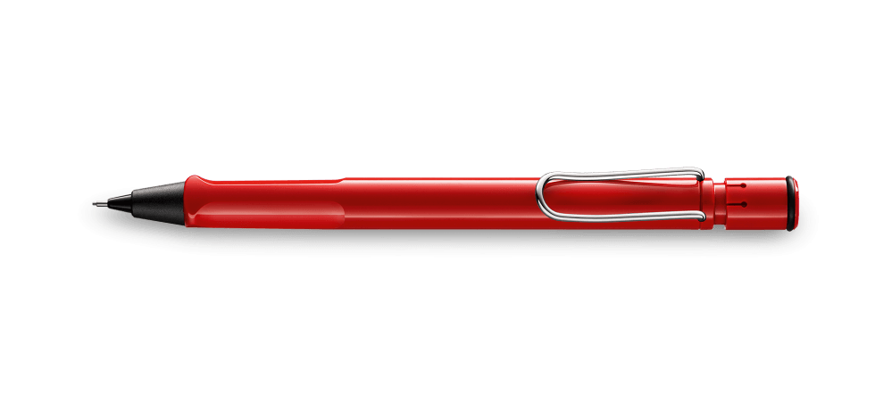 Lamy Safari Versatil Kalem 0.5 mm Metal Klips Kırmızı
