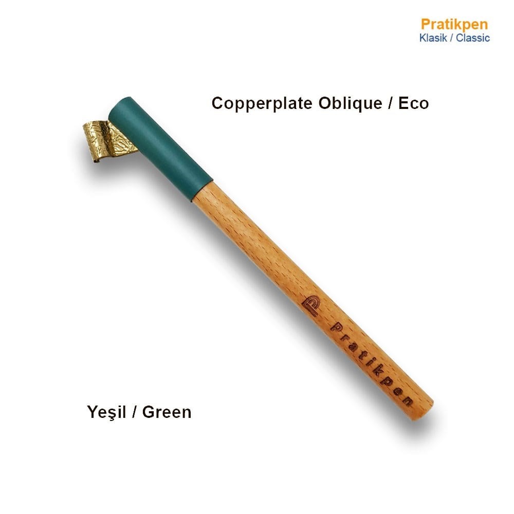 Pratikpen - Copperplate Eco Yeşil